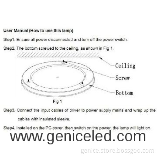 AC100-240V Samsung chip indoor 12W LED bathroom lighting